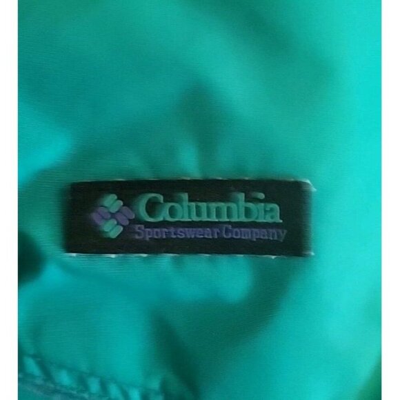 Vintage 90s Columbia Sportswear Powder Keg 3 in 1 Ski Jacket Coat Sz L Teal Purp - Picture 12 of 13